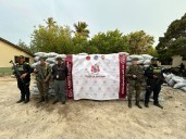 Ejército Nacional, incautó 30 toneladas de carbón en Magdalena