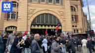Live: Groups gather for four different protests around Australia