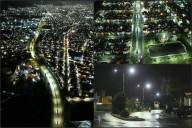 Continúa la rehabilitación de luminarias en Pachuca; ahora fue el turno del bulevar Minero y Paseos de la Plata