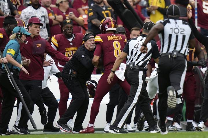 The Washington Commanders bounced right back just like their bloodied head coach