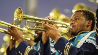 Southern's Human Jukebox pays tribute to Caleb Wilson during first home game's halftime show
