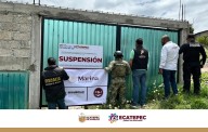 Suspenden construcciones irregulares en el Parque Estatal Sierra de Guadalupe