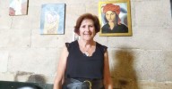 Lola Rodríguez, pintora de Ramirás: “La jubilación me permitió dedicarle tiempo a la pintura, es apasionante”