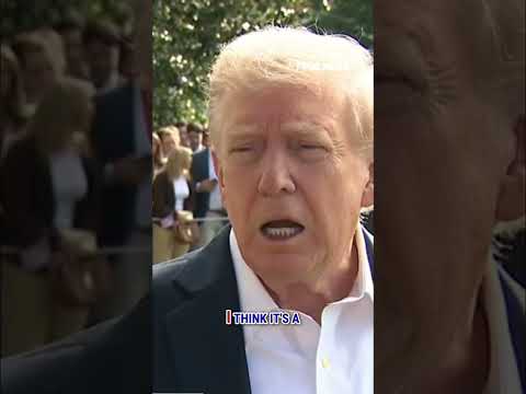BREAKING: Trump says Gaza peace deal imminent #shorts