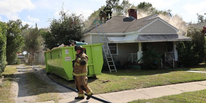 Multiple crews fight house fire in Morehead City