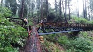 Popular Big Sur waterfall trail reopens after being closed for two years