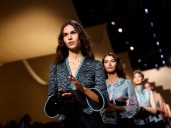 First Emporio Armani collection showcased since the founder's death