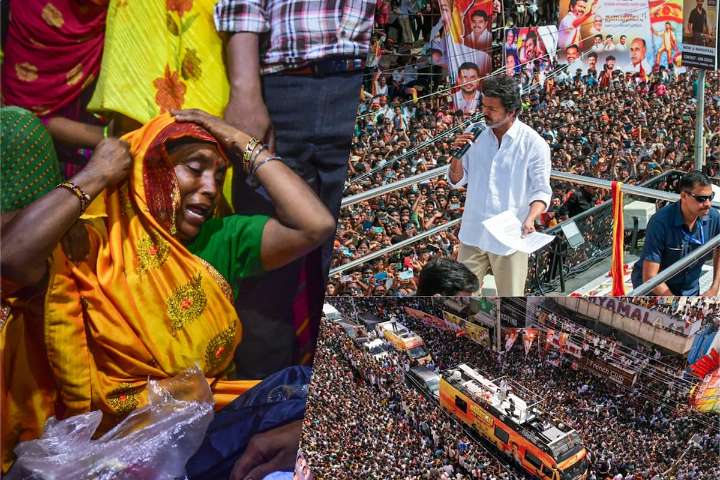 India: estampida humana en evento político deja 36 muertos