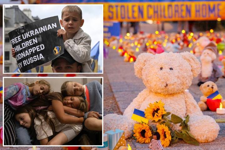 Kidnapped Ukrainian children taken to more than 200 Russian facilities for 're