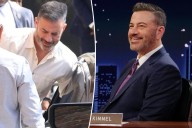 Jimmy Kimmel arrives to ABC studio ahead of ‘JKL!’ return