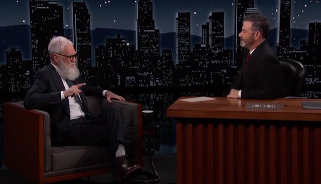David Letterman reveals Jimmy Kimmel’s reaction to suspension as he blasts Trump