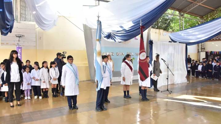 Día del Maestro: Se realizó un acto con docentes y funcionarios ministeriales