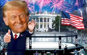 Inside stunning White House UFC card with fighters 'warming up inside' and weigh