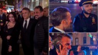 ¡De película! Macron quedó bloqueado en la calle por caravana de Trump y lo llamó: “Está bloqueado por tu culpa”