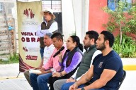 Tulancingo entrega pavimento hidráulico en colonia El Paraíso con recurso FAISM 2025