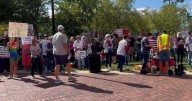 "Workers Over Billionaires" Labor Day protests held in Maryland