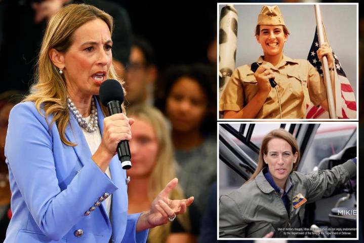 Dem NJ gov. candidate Mikie Sherrill barred from walking at US Naval Academy graduation over cheating scandal