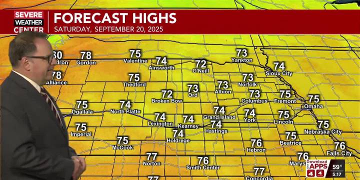 Shower and thunderstorm chances this evening decrease going into the weekend