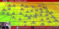 Wet and cool today, but we’ll be trending warm and dry in the long