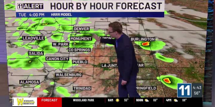 Gusty storms, some severe, return on a warm Tuesday