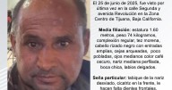 Se busca a José Martín Mora Zuriaga de 56 años