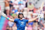 Jacob Bethell hits century as England pile on the runs against South Africa