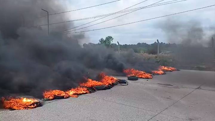 Vecinos cortaron Ruta 1 en reclamo de mayor seguridad