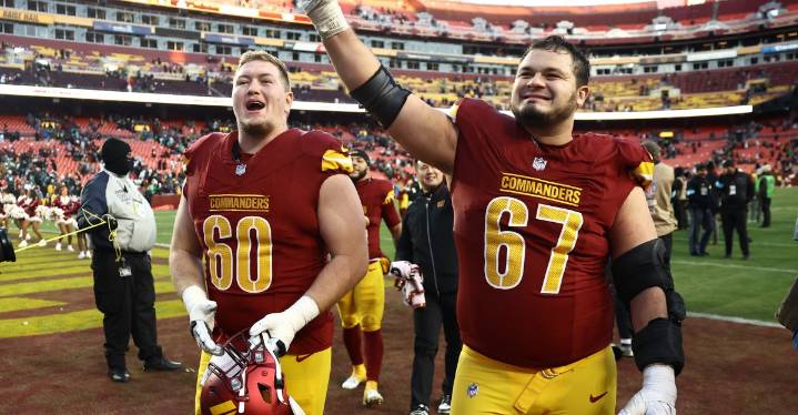 The Washington Commanders release a new depth chart before Week 1