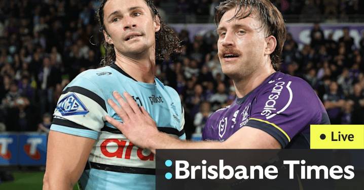 Melbourne Storm v Cronulla Sharks NRL Preliminary final LIVE updates: Start time, scores, minute