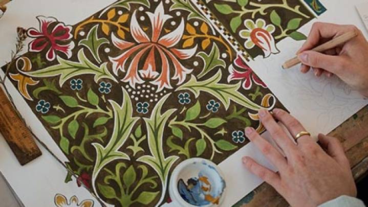 William Morris Lives Again, With Restored Textile Designs