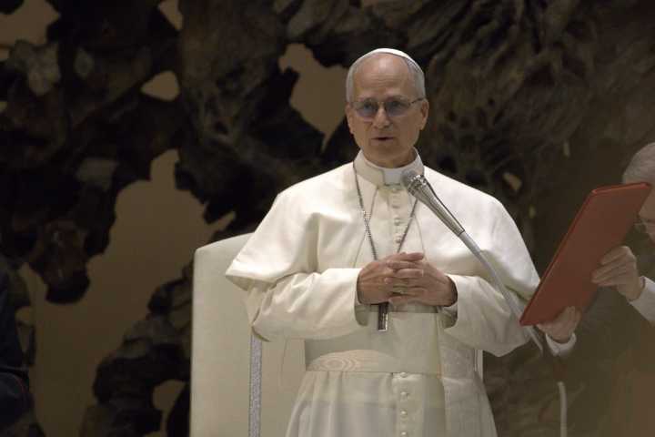 Pope Leo XIV responds to Annunciation shooting, calls for end to 'pandemic of arms'