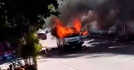 Guerrero: 3 unidades del transporte público son incendiadas en Chilpancingo