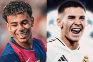 Mastantuono metió un golazo y le dejó un mensaje a Lamine Yamal