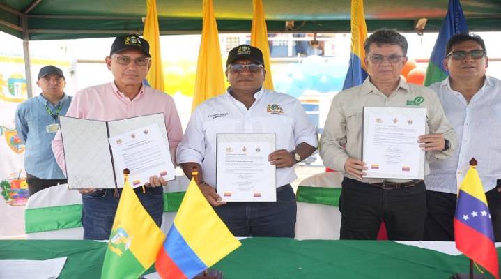 Firman Memorándum de Entendimiento para consolidar una frontera de paz entre Colombia y Venezuela