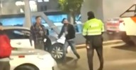 PJ dicta siete meses de prisión preventiva para extranjeros que atacaron a policías con arma blanca