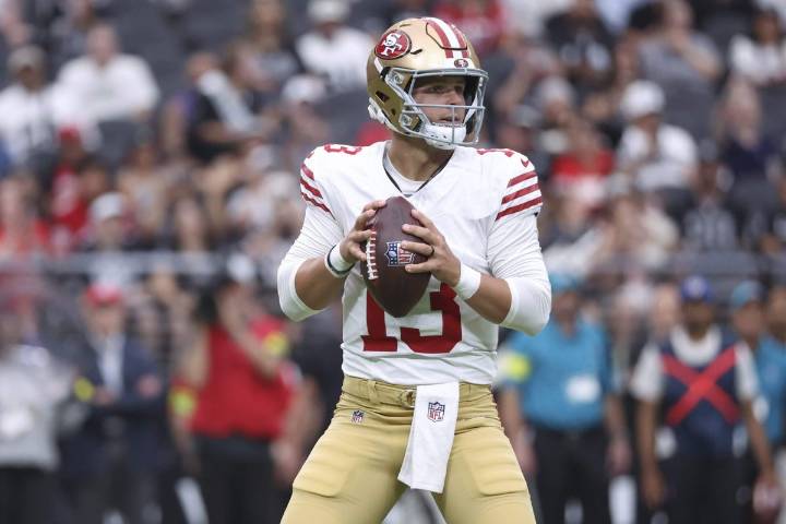 49ers' Brock Purdy ruled out vs. Saints; Trent Williams, Jauan Jennings questionable