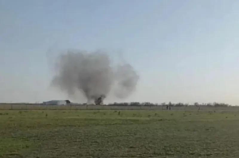 Una avioneta se estrelló durante un festival de acrobacias: murieron dos personas