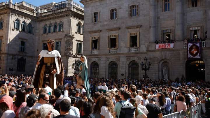 La Mercè reúne a más de un millón de personas en los diferentes espectáculos que han llenado Barcelona