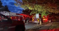 Crews respond to structure fire on Knightsbridge Lane in Lexington