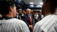 See photos from Yankees game on 9/11, including Trump and security