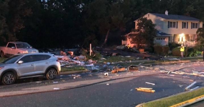 Man charged with arson following house explosion in Rosedale