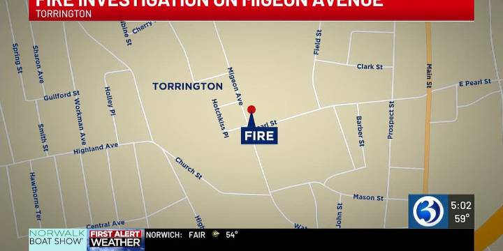 Firefighters put out fire in Torrington