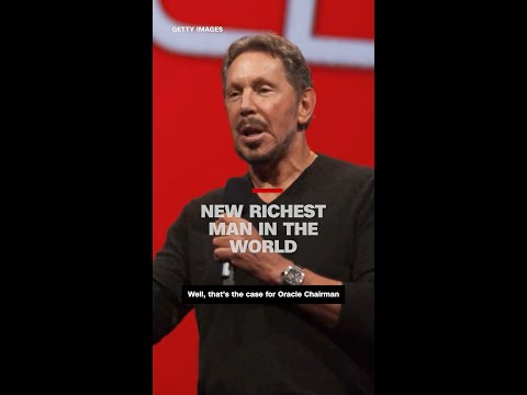 Oracle founder Larry Ellison gained $100 billion in one day. Here’s how