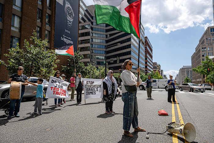 More Americans say Israel has 'gone too far' in the Gaza conflict, according to new AP