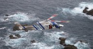 Evacuado en helicóptero un tripulante de un velero que entró en coma tras golpearse la cabeza en Burela (Lugo)