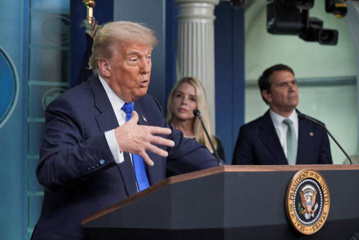 Trump pushes Bondi to pursue cases against his foes as he ramps up retribution campaign