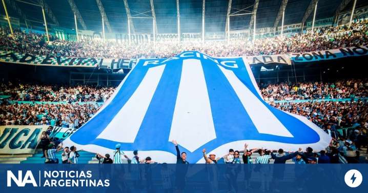 Racing agotó entradas para el clásico frente a Independiente