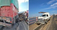 El camionero que causó el choque múltiple en el puente Chaco-Corrientes fue acusado por "homicidio culposo"
