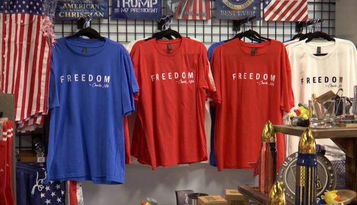 Gulf Shores 'Trump' store shifts focus to selling Charlie Kirk merch
