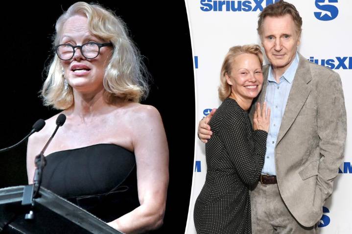Pamela Anderson calls PR stunts 'a death sentence' after being accused of faking Liam Neeson romance